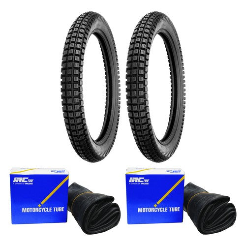 Shinko Trail Pro SR241 3.50-19 3.00-16 Tire & Tube Set for Honda Front Rear