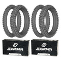Dunlop Geomax Factory Spec 80/100-21 110/90-19 Tire & Tube Set for KTM Husqvarna