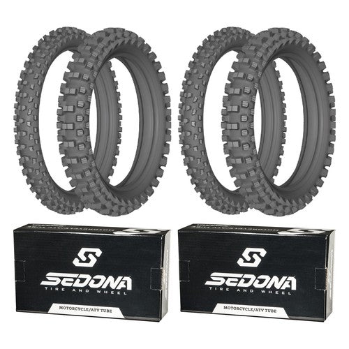 Dunlop Geomax Factory Spec 80/100-21 110/90-19 Tire & Tube Set for KTM Husqvarna