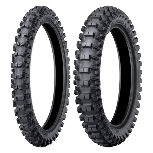 Dunlop Geomax MX54 Front Rear Tire Set 80/100-21 + 100/100-18 Motorcycle Tires