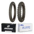 Shinko 540 80/100-21 110/100-18 Tire & Tube Set for KTM Husqvarna Front Rear