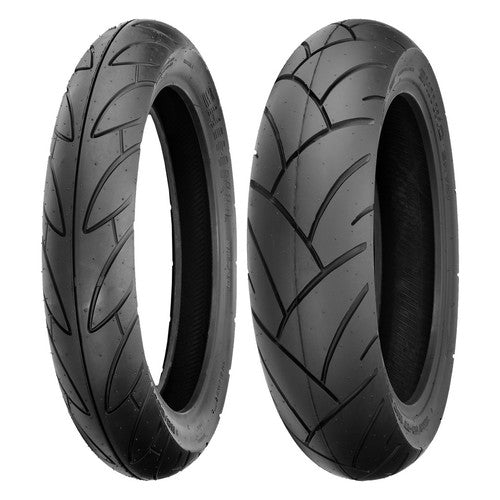 Shinko SR740/741 Series Front Rear Tire Set 100/80-16 + 130/80-16