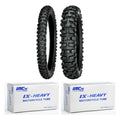 IRC IX05H 60/100-14 80/100-12 Tire & Tube Set for KTM Gas Front Rear Dirt Bike
