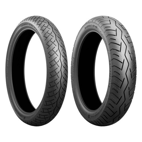 Bridgestone Battlax BT46 Front Rear Tire Set 110/90-18 + 140/70-18
