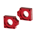 RFX Rear Axle Blocks Red Gas/KTM/Husqvarna Fxab 50300 99RD for GasGas MC 125 / MC 250 & More