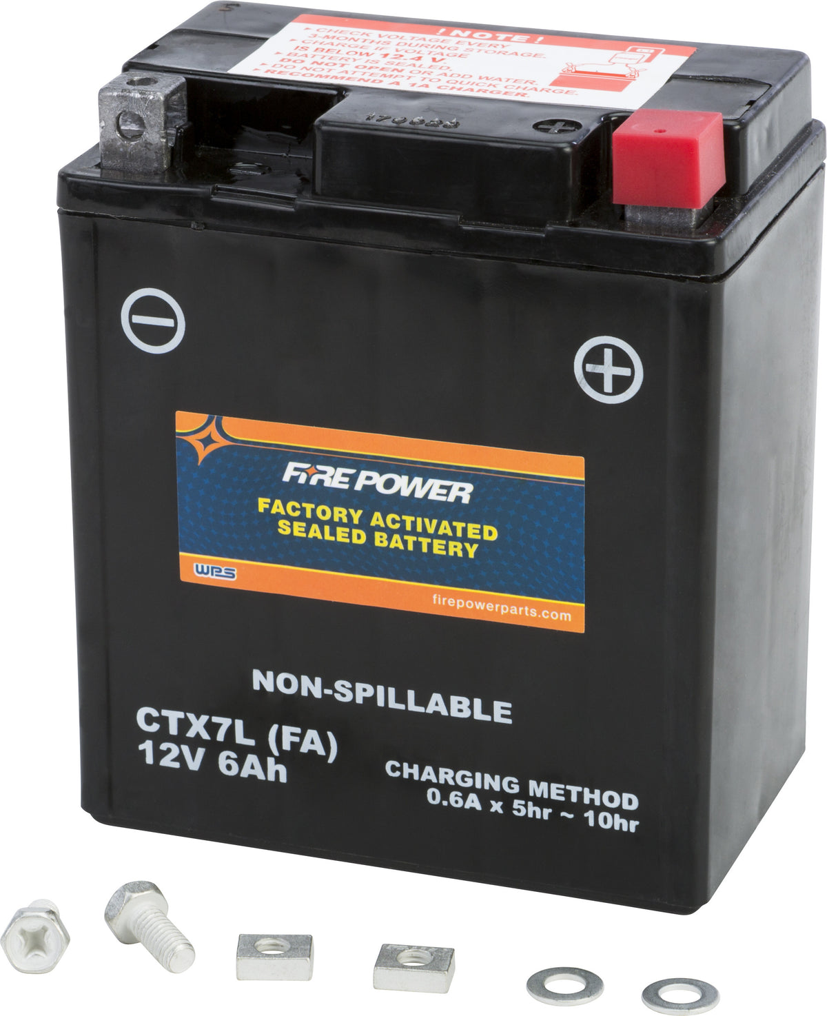 Fire Power Battery CTX7L Sealed Factory Activated CTX7L-BS (FA) for Aprilia / Honda & More