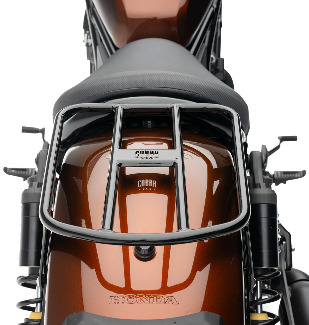 Cobra Solo Luggage Rack Tube Black Rebel 1100 02-4109B for Honda CMX1100 Rebel 1100 2021-2023