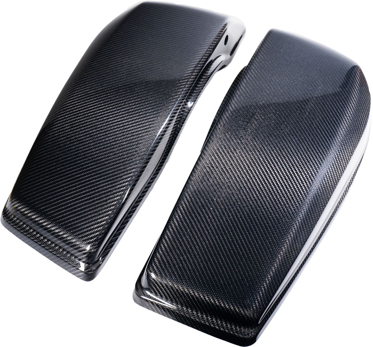 Hofmann Designs Carbon Fiber Saddlebag Lids FLH/FLT 23-25 (EX FLHR) HDCF-6033