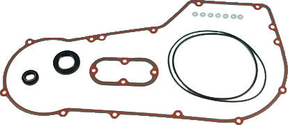 James Gaskets Big Twin/Twin Cam Gasket Kit Gasket Primary Cover Paper Dyna SFTL 5 SPD KT 60539-89-KX for Harley-Davidson