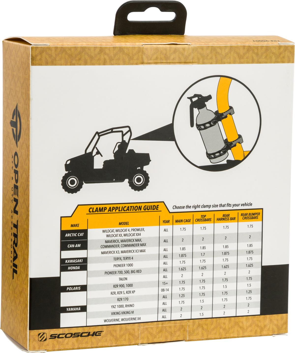 Open Trail Strap & Clamp System