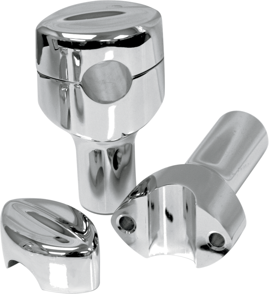 LA Choppers Hefty Smooth Handlebar Risers for 1-1/4" Handlebars