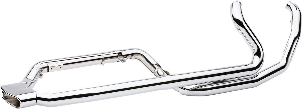 Cobra Powerport Dual Headpipes Chrome FLH/FLT 09-16 6253DB1 for Harley-Davidson FLHR Road King / FLHRC Road King Classic & More
