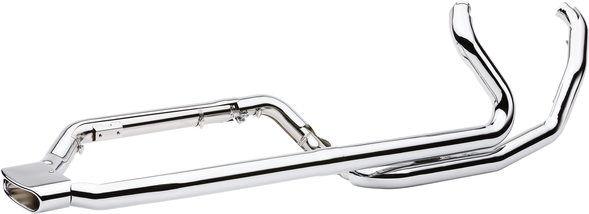 Cobra Powerport Dual Headpipes Chrome FLH/FLT 09-16 6253DB1 for Harley-Davidson FLHR Road King / FLHRC Road King Classic & More