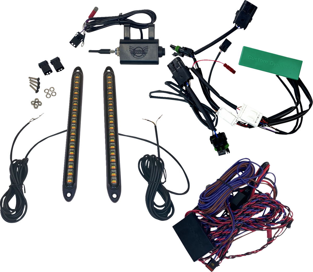 Custom Dynamics Front and Rear Turn Signal Kit