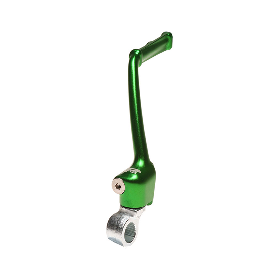 RFX Pro Series Kickstart Levers Kick Starter Green FXKS 20400 55GN for Kawasaki KX65 2000-2025