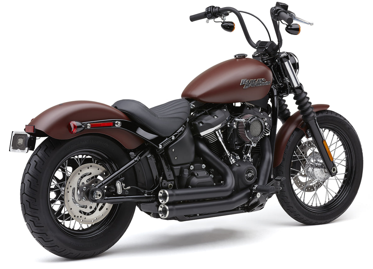 Cobra Speedster Shorts RPT BLCK FXBB FXLR/S FLSL/DE 18-24 6792B for Harley-Davidson FLDE Softail Deluxe / FLSL Softail Slim & More