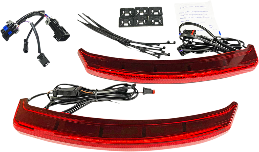 Custom Dynamics LED Saddlebag Lights