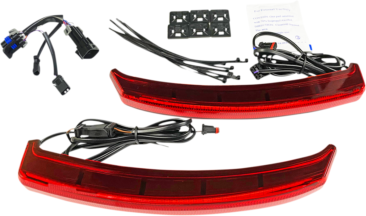 Custom Dynamics LED Saddlebag Lights