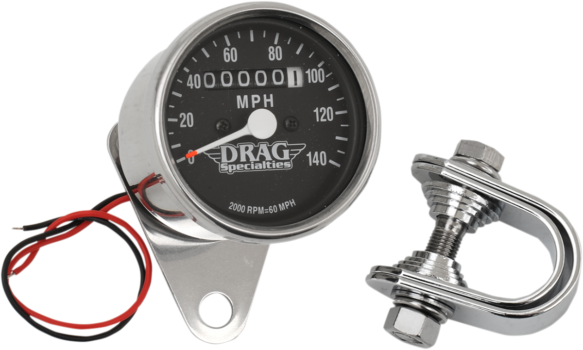 Drag Specialties Mini Speedometer