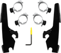 Memphis Shades Fats/Slim Windshield Trigger-Lock Complete Mount Kit