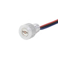 Baggernation Lightning Bolts Whte/Amber LED Silver Bolts-DRL-S