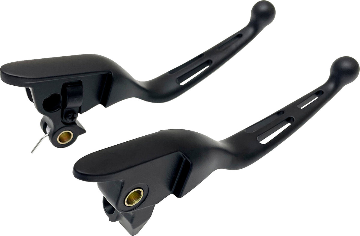 Harddrive Custom Levers for Harley-Davidson FLH Electra Glide / Harley-Davidson FLHC Softail Heritage Classic & More
