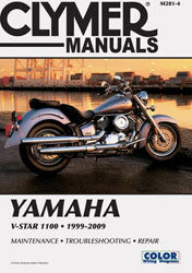 Clymer Repair Manual V-Star CM2814 for Yamaha