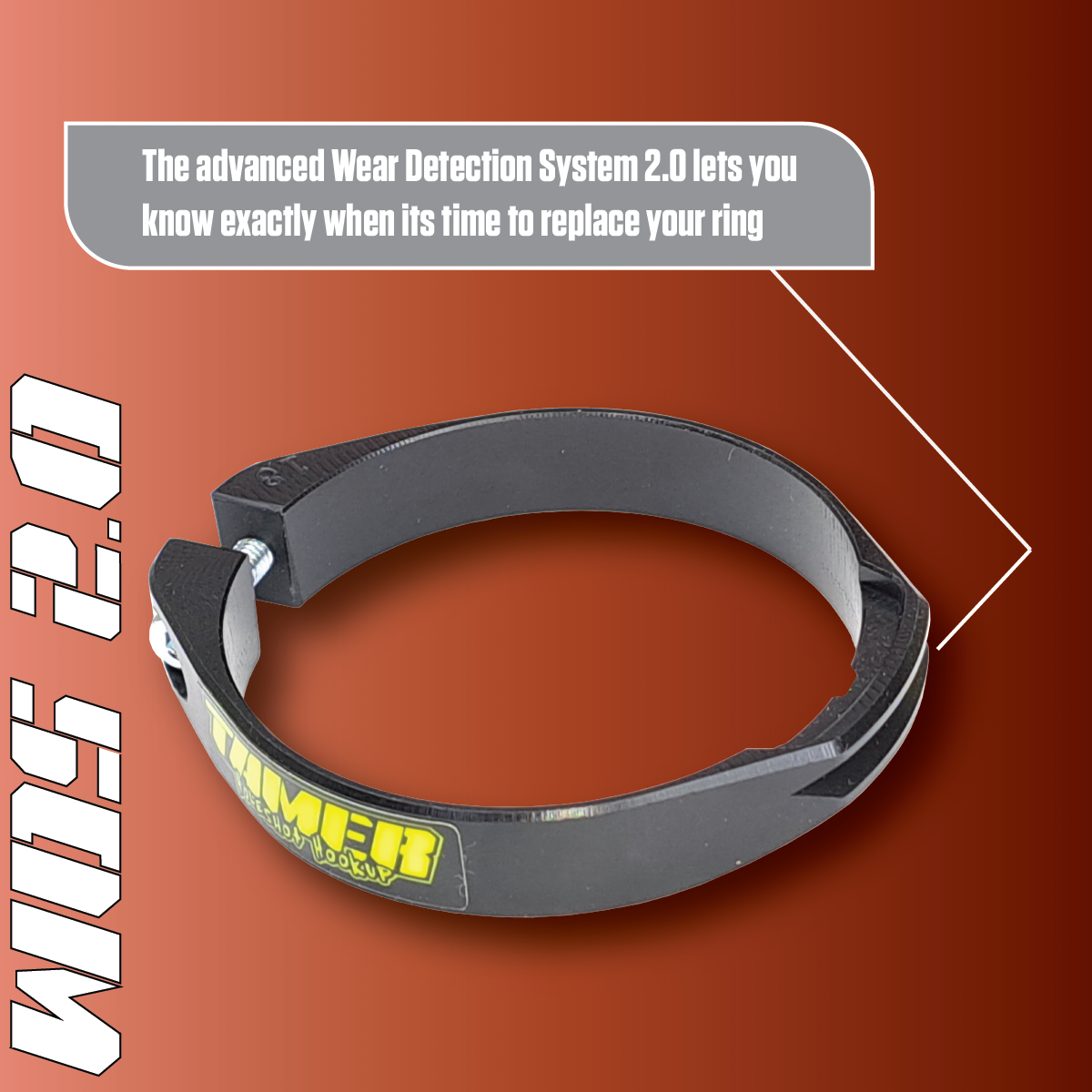 Tamer WDS 2.0 Ring Only Black HH-08 for Honda / Kawasaki & More