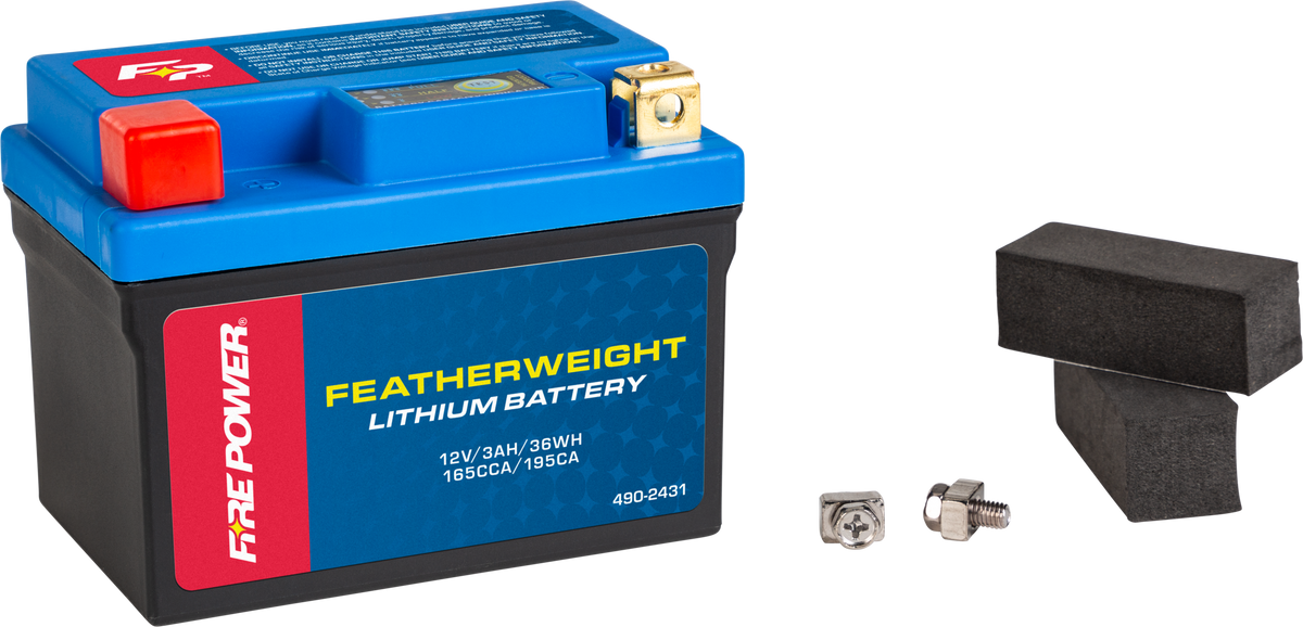 Fire Power Featherweight Lithium Battery 180 CCA 12V/36WH LFP02-B