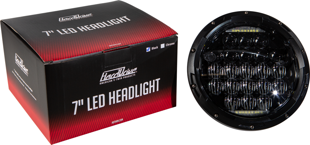 Harddrive 7" Headlight