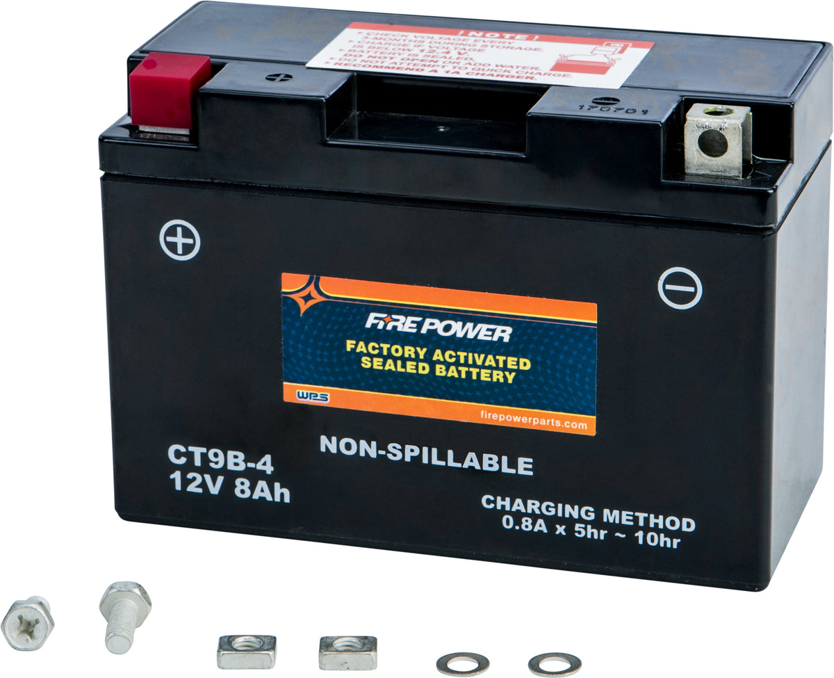 Fire Power Battery CTZ8V Sealed Factory Activated for Honda / Yamaha