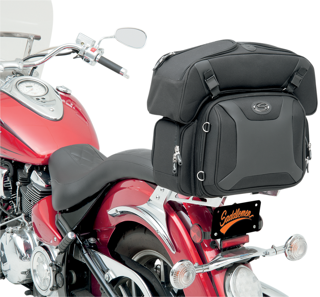 Saddlemen FTB2500 Sport Sissy Bar and Combo Bag