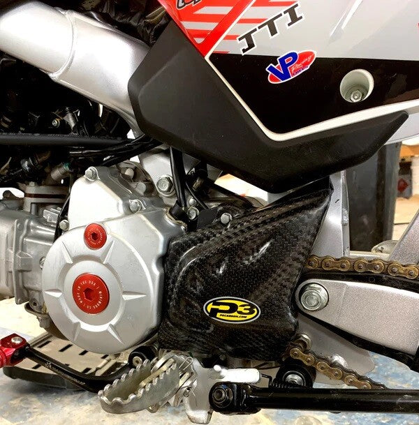 P3 Carbon Sprocket Cover Case Saver Honda 705001