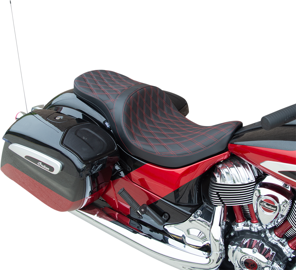 Drag Specialties Seats Low-Profile Touring Seat