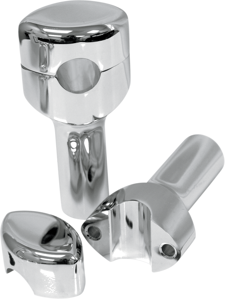 LA Choppers Hefty Smooth Handlebar Risers for 1-1/4" Handlebars