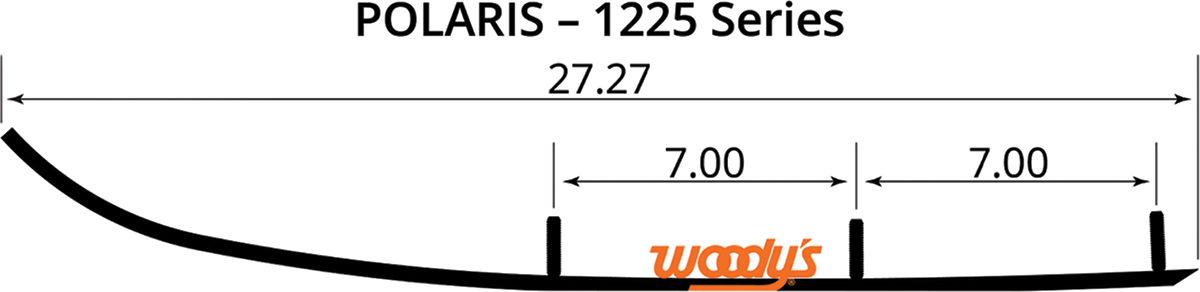 Woody'S Ace™ Flat-Top® Carbide Runners
