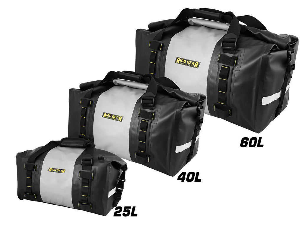 Nelson-Rigg Hurricane Waterproof Dufflebag 60L Black/Grey SE-4060
