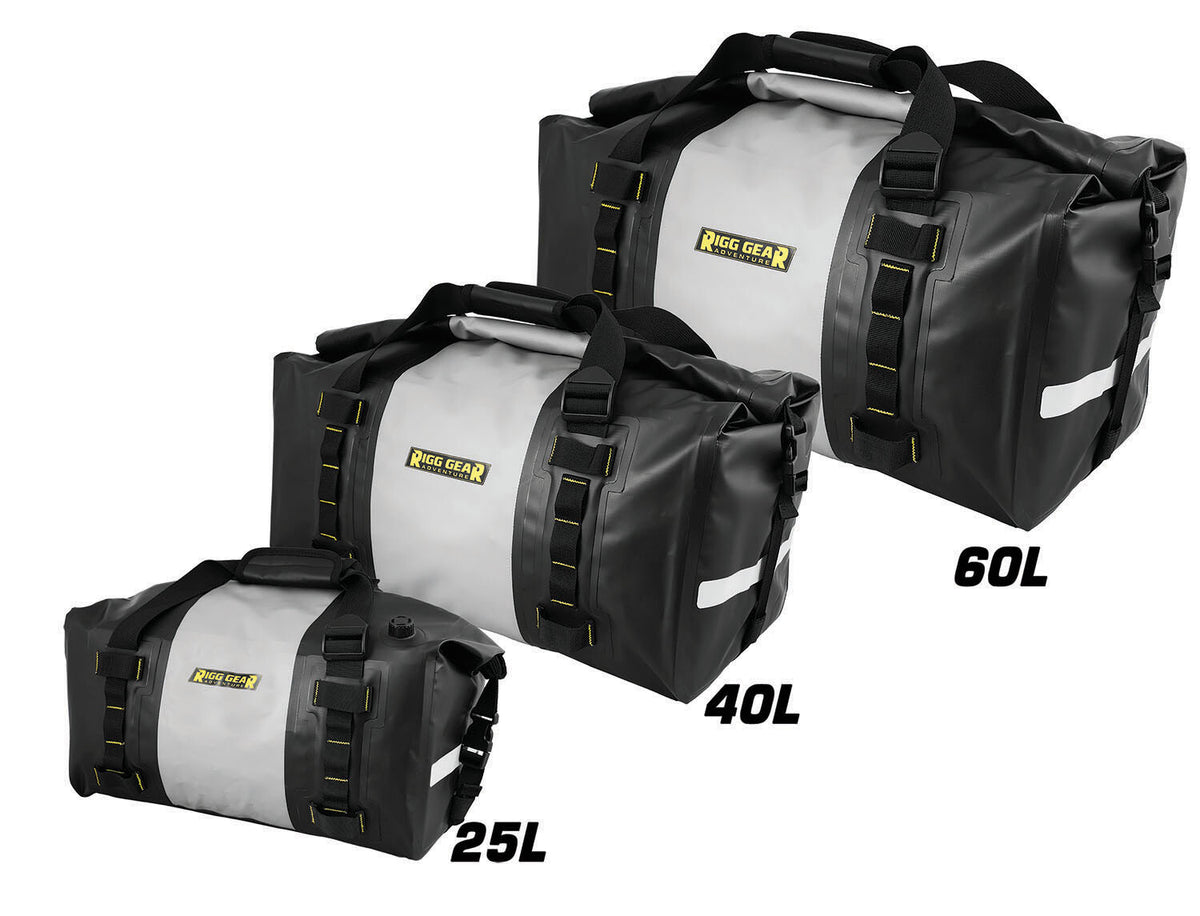 Nelson-Rigg Hurricane Waterproof Dufflebag 60L Black/Grey SE-4060