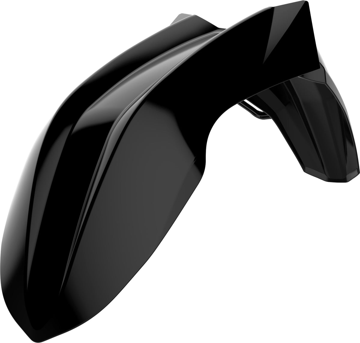 Polisport Front Fender Black 8556400001 for Kawasaki KLR650 2008-2018