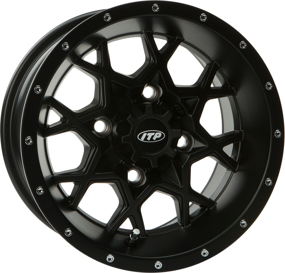 ITP Hurricane 14X7 4/110 2+5 Black 1428637536B for Bombardier / Honda & More