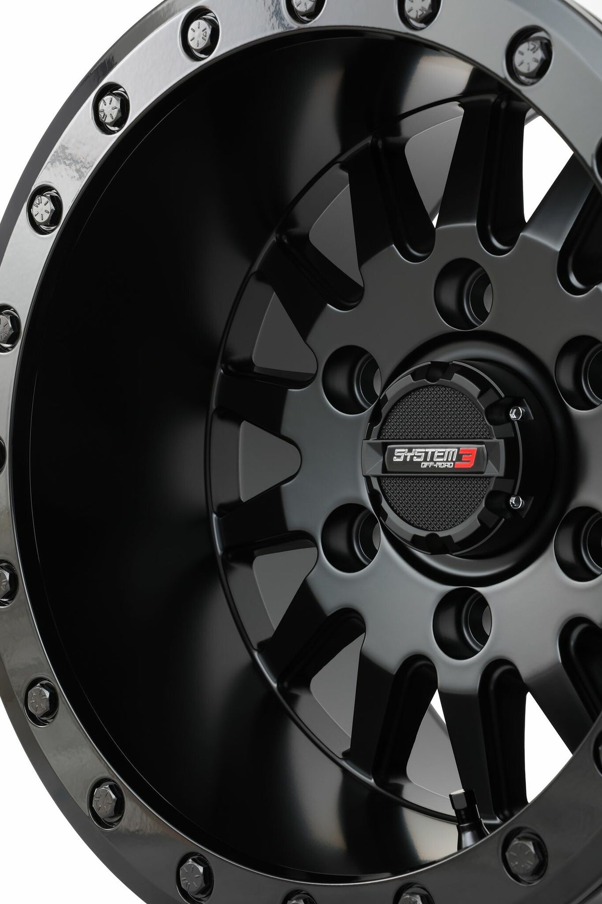 System 3 SB8 Wheel 15X10 5+5 (0MM) 6/5.5 Matte Black 15S3-85651