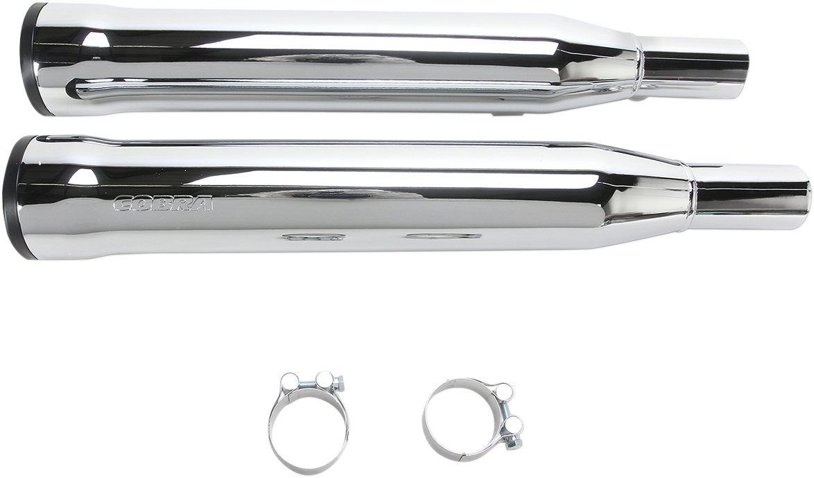 Cobra Slip-On Mufflers with Race-Pro Tips
