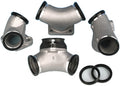 James Gaskets Gasket Intake MAN RUB/MTL LIP ALL EVO 10/PK 26995-98 for Harley-Davidson FLHR Road King / FLHRC Road King Classic & More