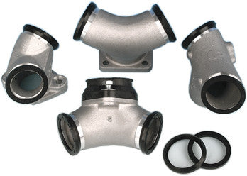James Gaskets Gasket Intake MAN RUB/MTL LIP ALL EVO 10/PK 26995-98 for Harley-Davidson FLHR Road King / FLHRC Road King Classic & More