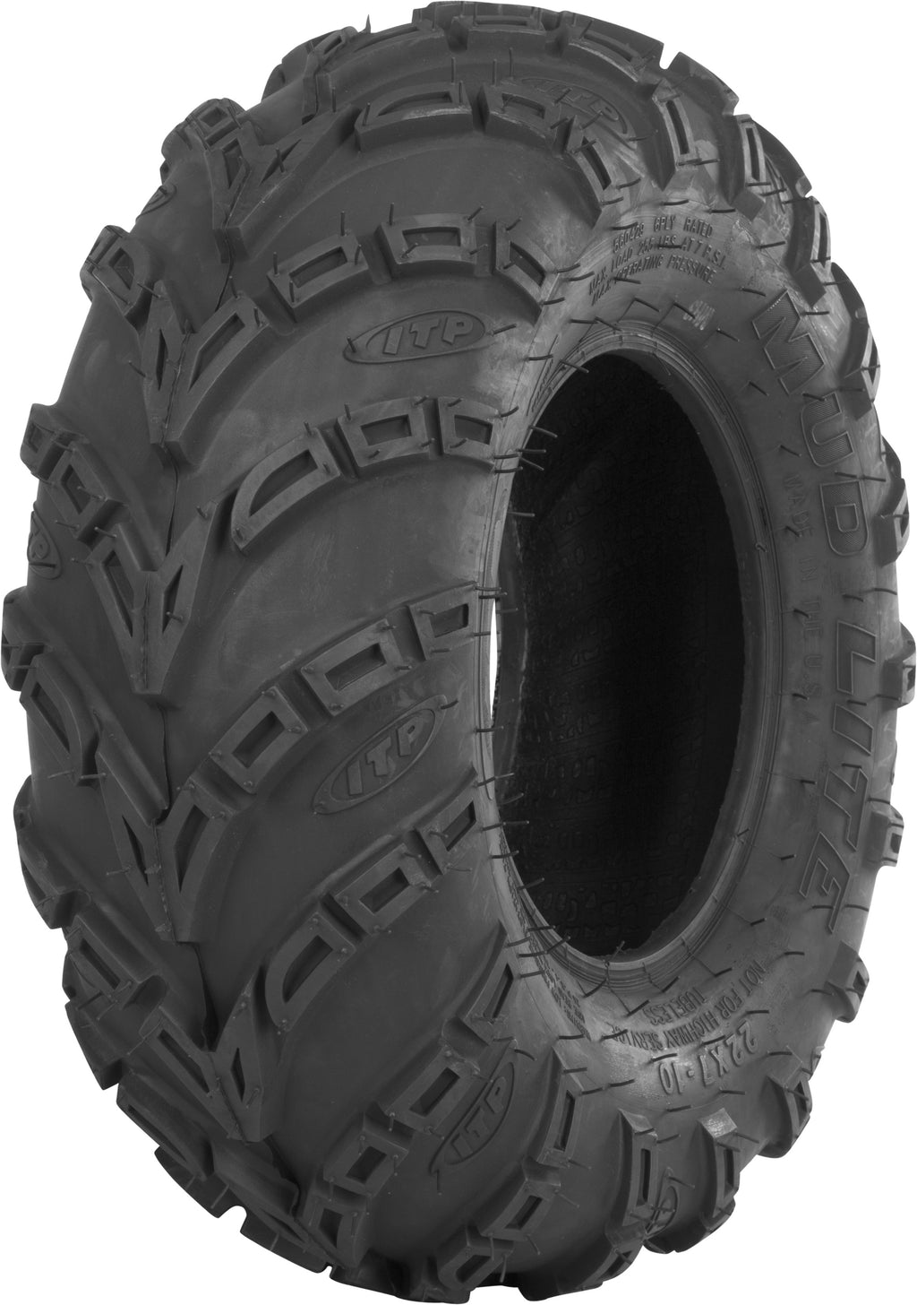 Set of 4 Itp Mud Lite 24x8-11 ATV UTV Tires