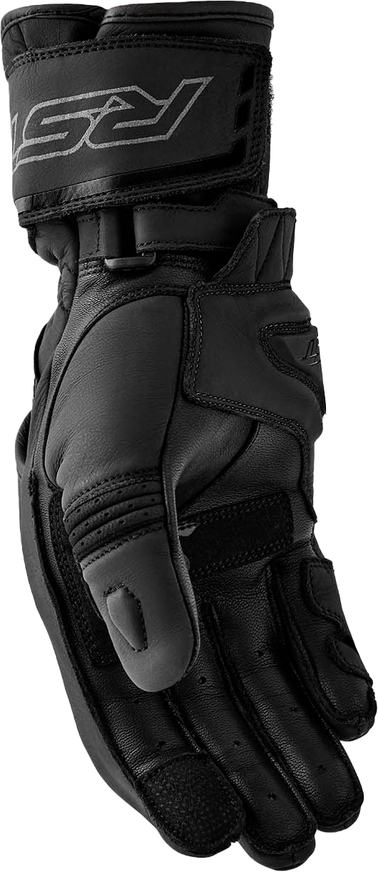 RST Womens S1 Glove Black Leather LG 103653BLK-08