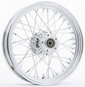 Harddrive Factory Authorized Harley-Davidson Tire RR 40-SPK Chrome 18X3.5 BT/XL-Hub 3/4" AXL PRE 99 051-0446