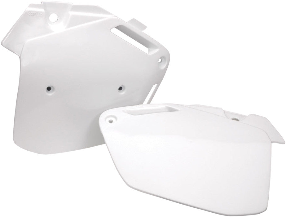 Acerbis Side Panels White 2043260002 for Honda CR125R / CR250R / CR500R