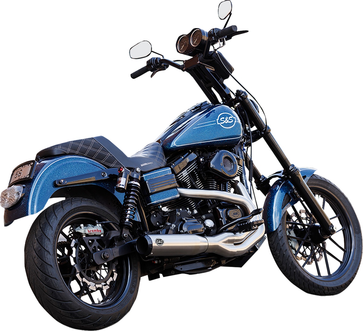 S&S Cycle 2-into-1 Qualifier Exhaust System