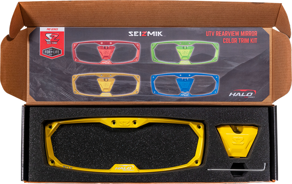 Seizmik Halo-RA Series Cast Aluminum Rearview Trim Kit